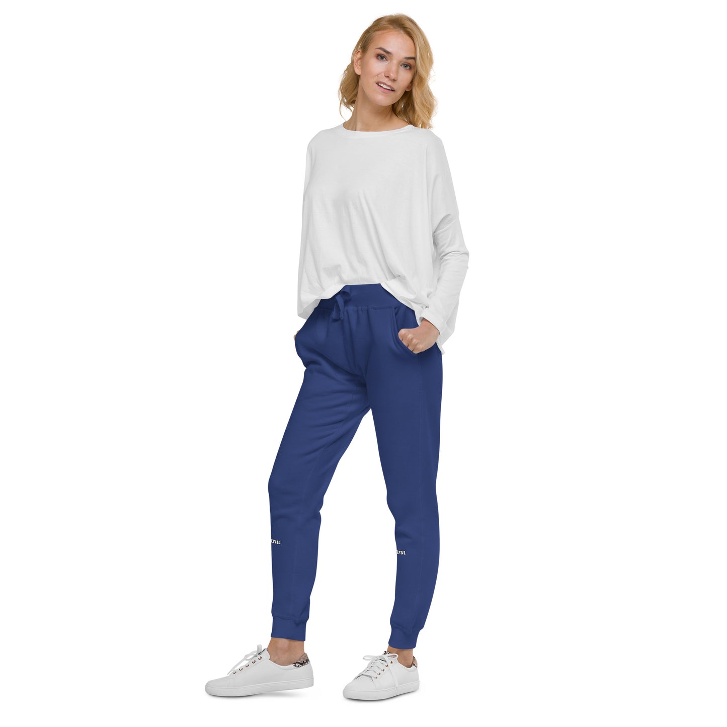 Unisex Fleece Sweatpants-#GRATEFUL