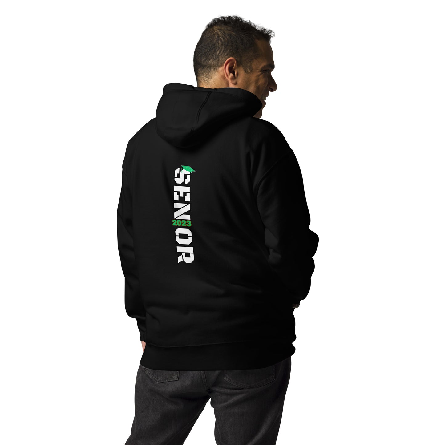 Unisex Hoodie-2023 GREEN Front and BACK