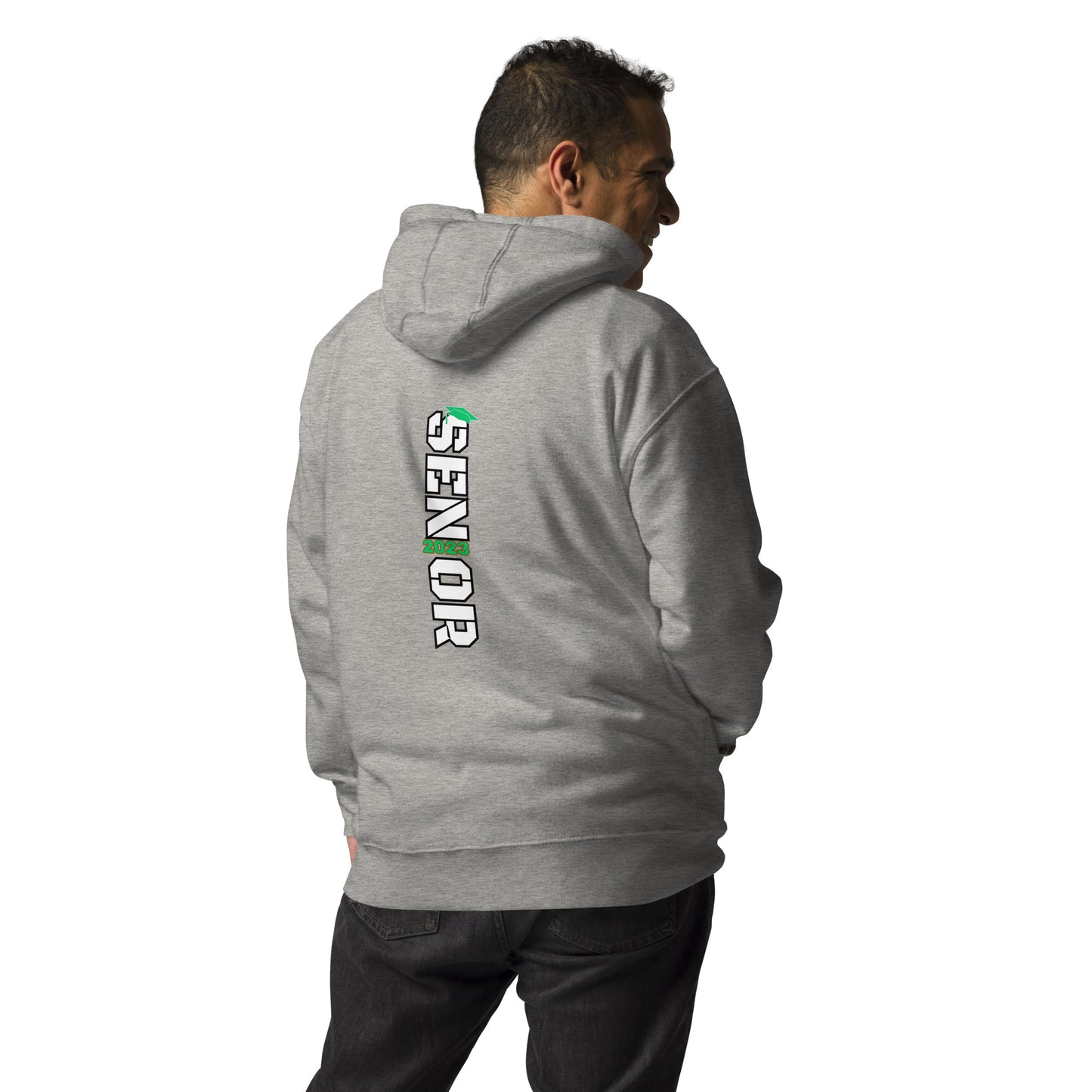 Unisex Hoodie-2023 GREEN Front and BACK