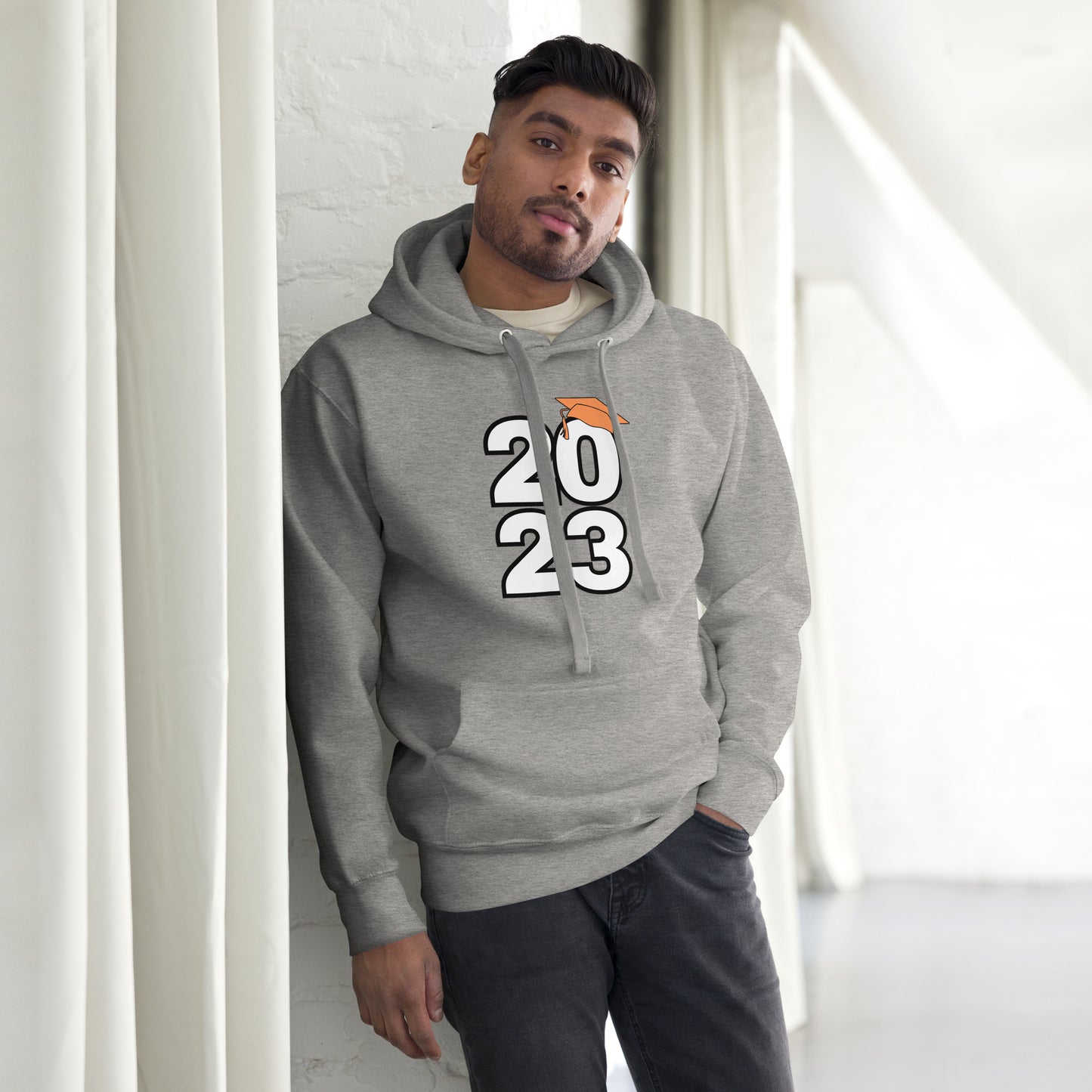 Unisex Hoodie-Senior 2023 ORANGE