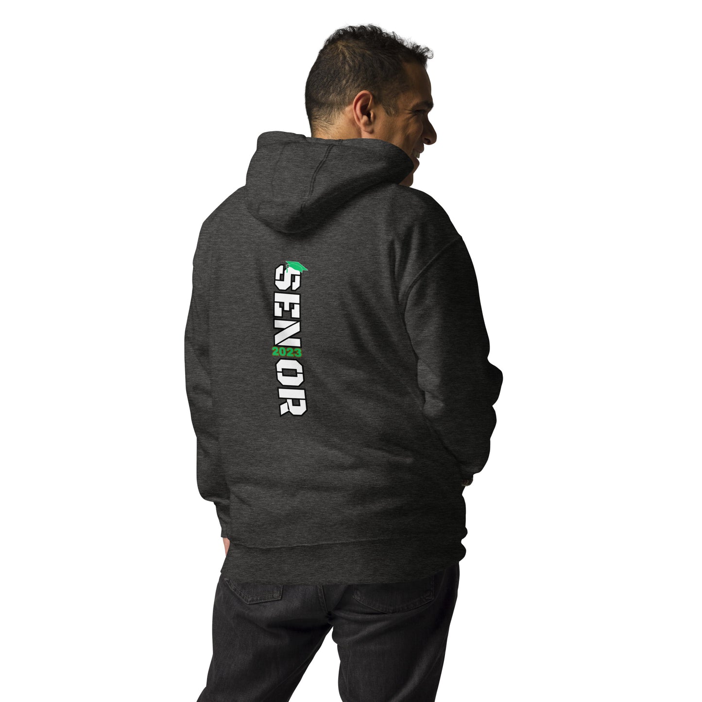 Unisex Hoodie-2023 GREEN Front and BACK