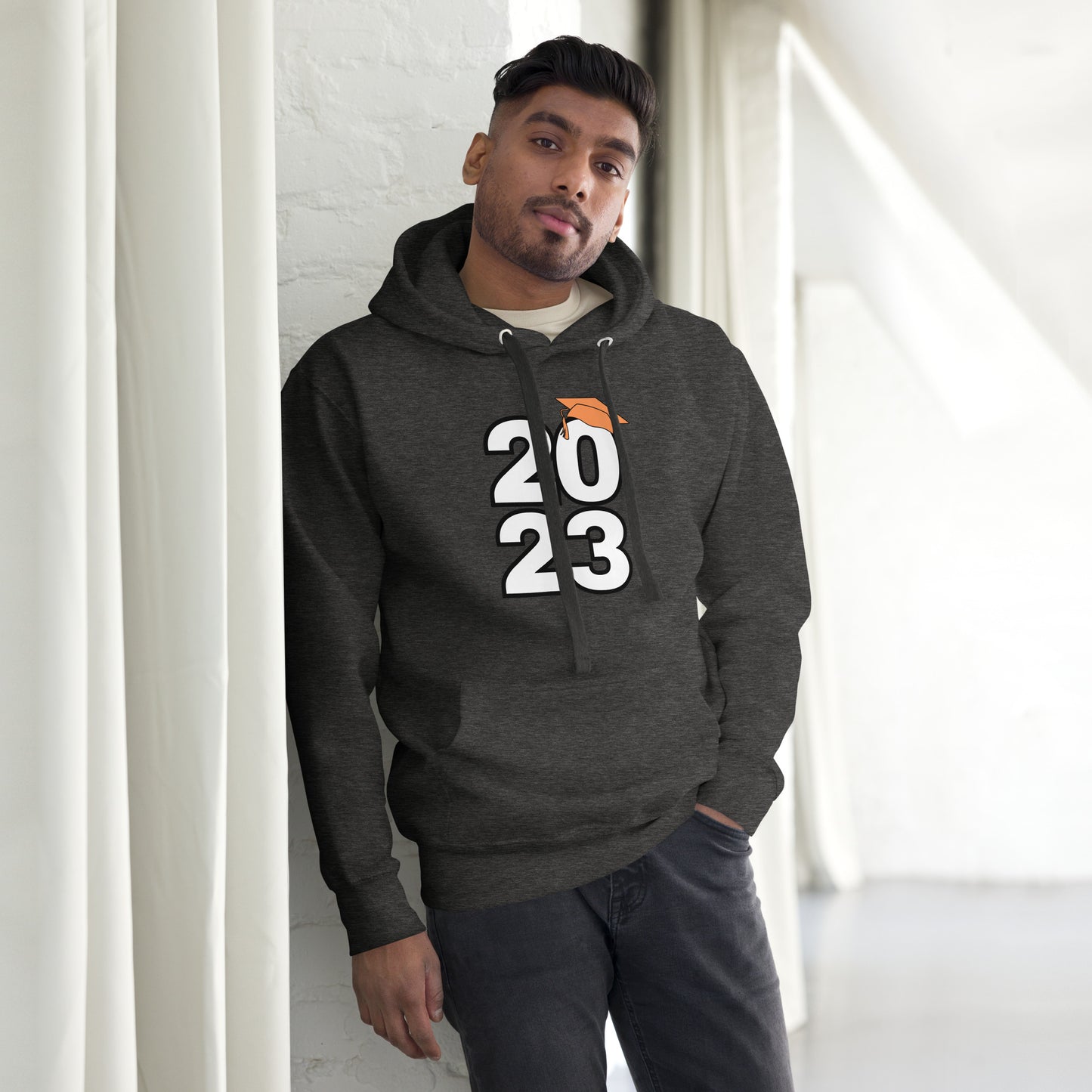 Unisex Hoodie-Senior 2023 ORANGE