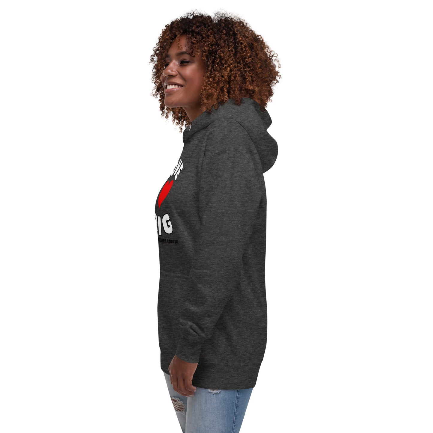 Unisex Hoodie-LOVE BIG