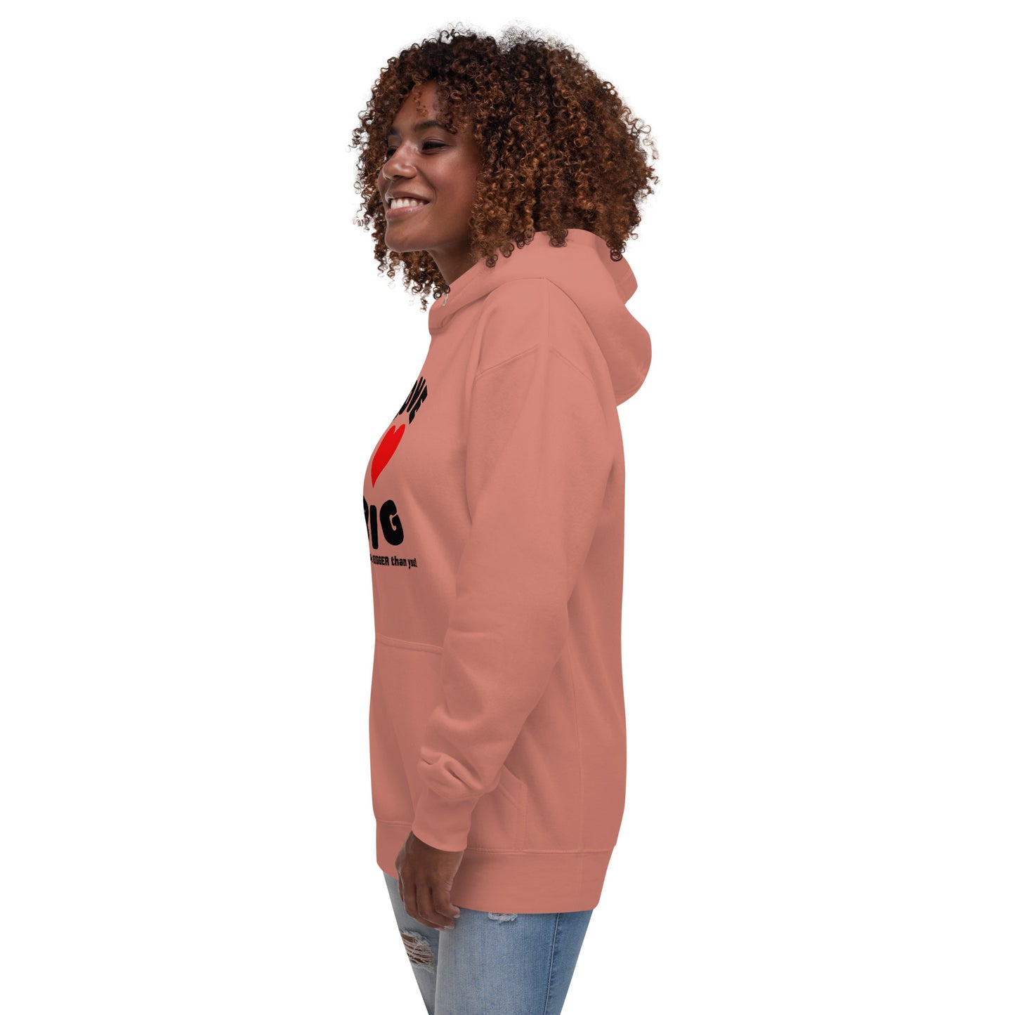 Unisex Hoodie-LOVE BIG