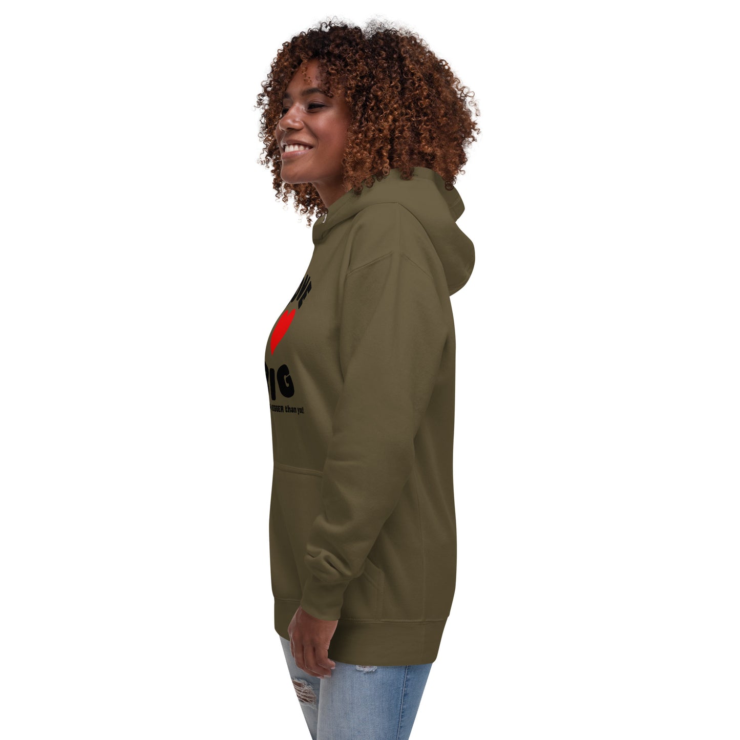 Unisex Hoodie-LOVE BIG