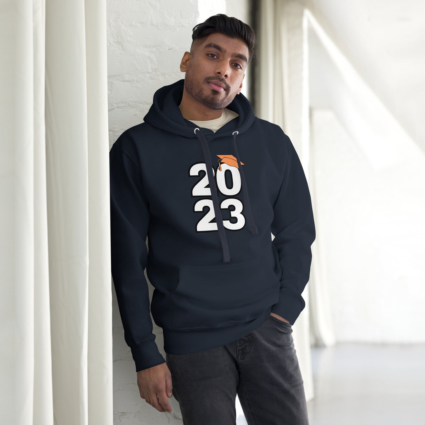 Unisex Hoodie-Senior 2023 ORANGE