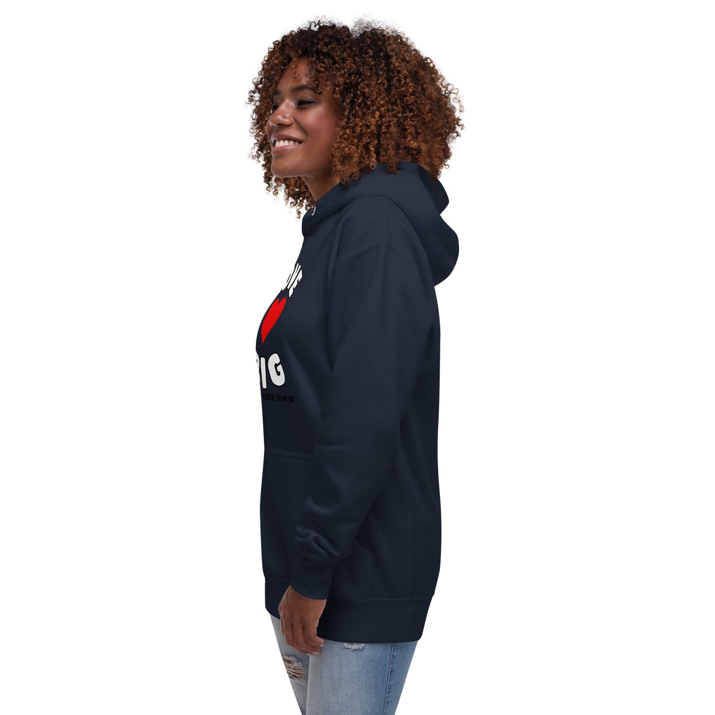 Unisex Hoodie-LOVE BIG