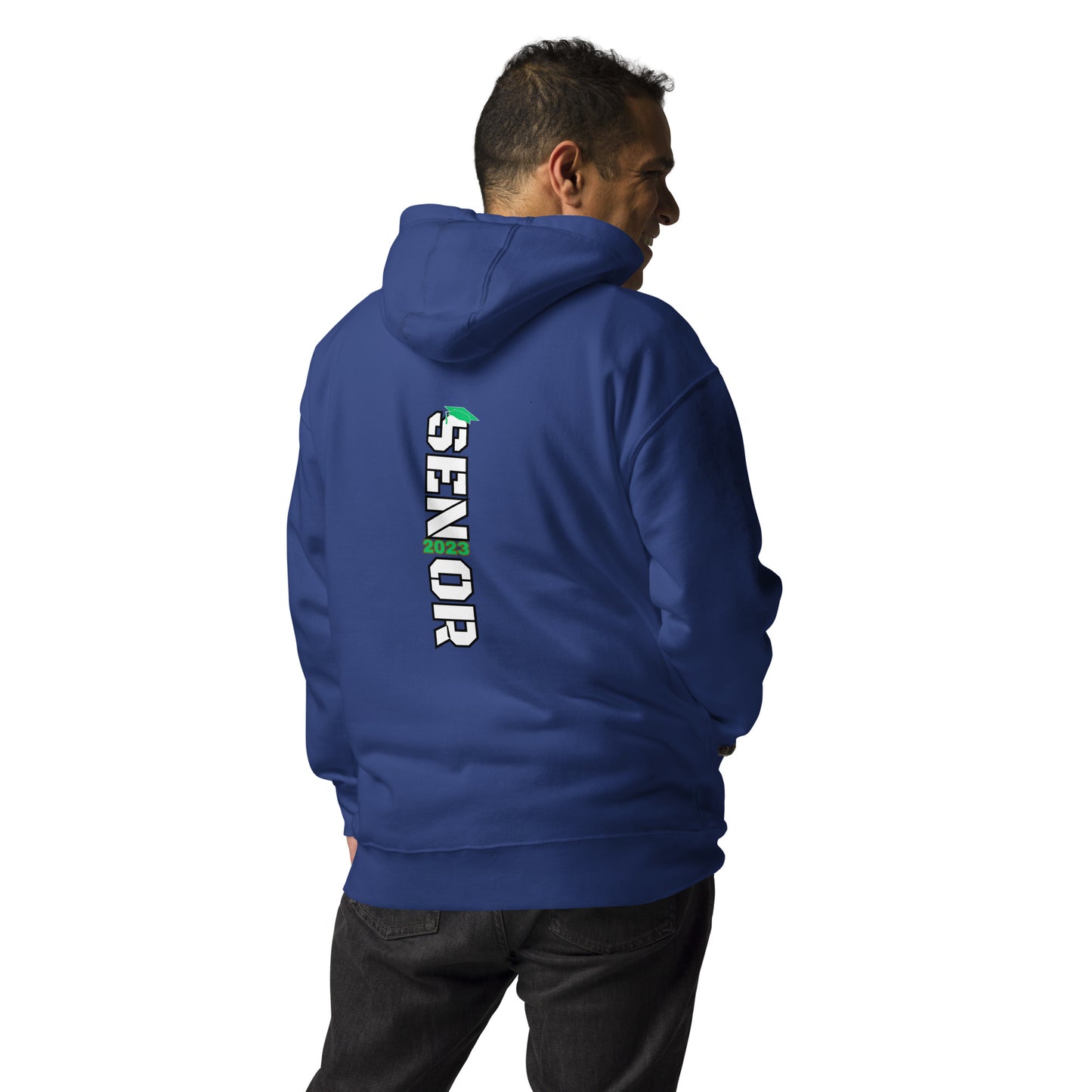 Unisex Hoodie-2023 GREEN Front and BACK