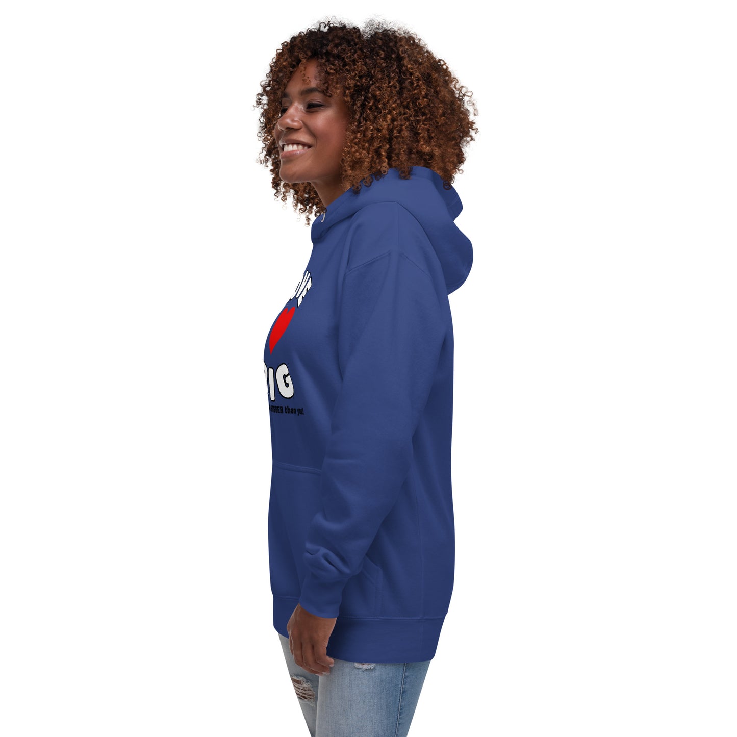 Unisex Hoodie-LOVE BIG