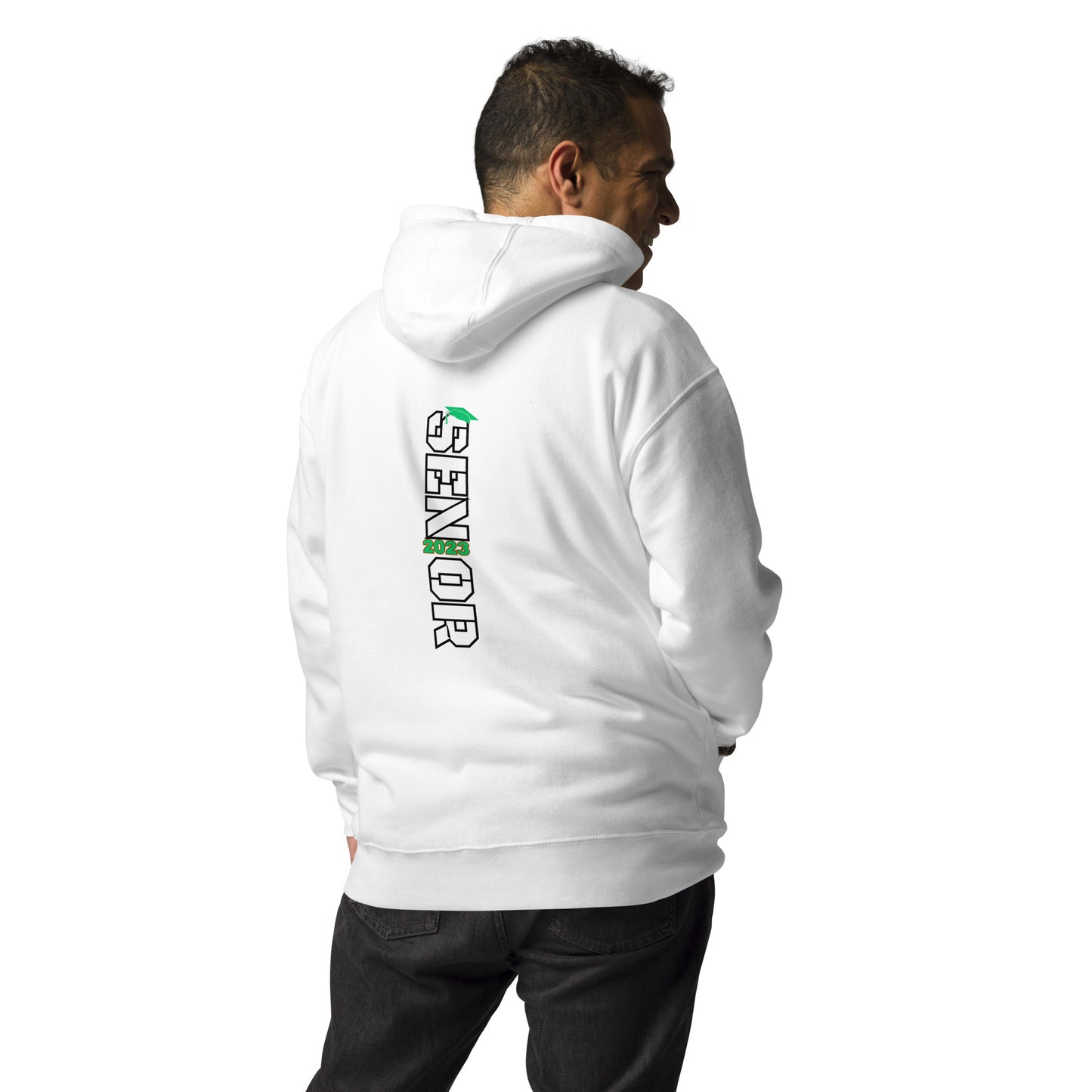 Unisex Hoodie-2023 GREEN Front and BACK