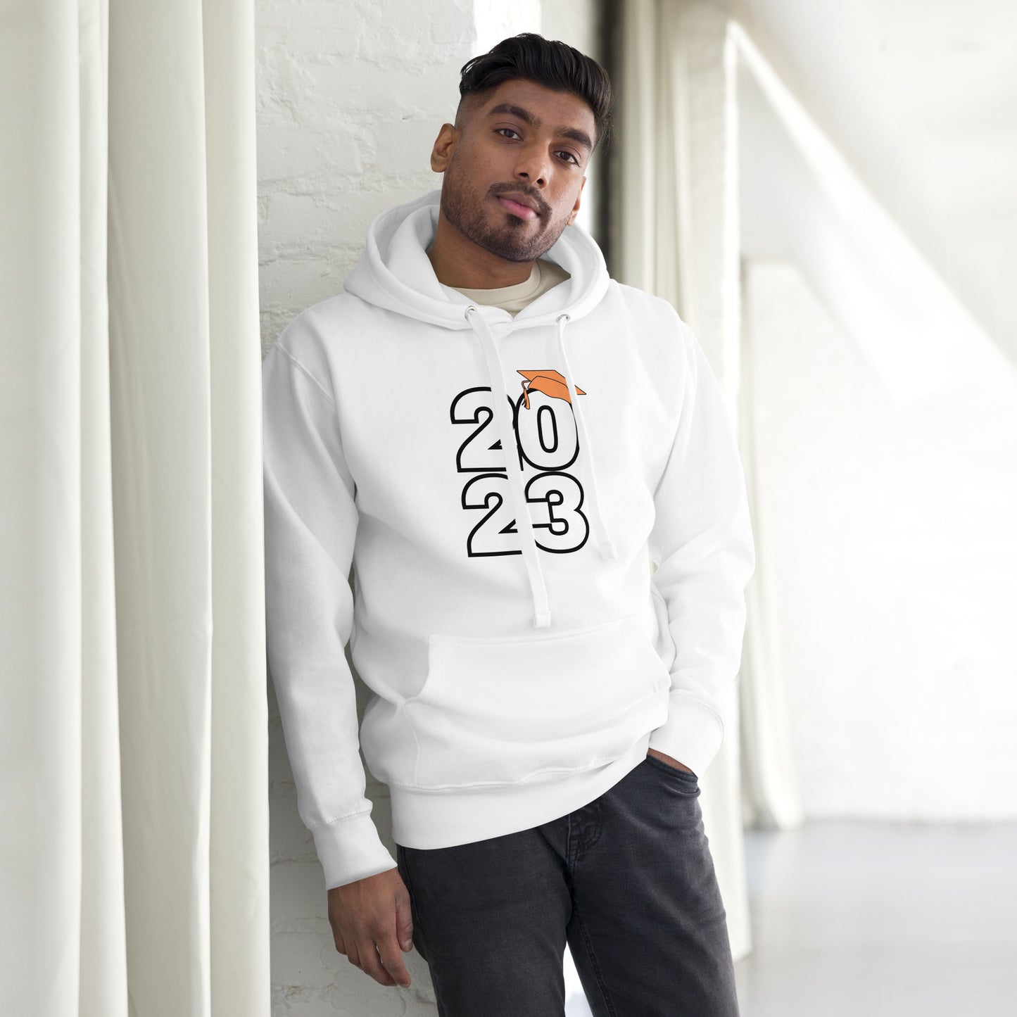 Unisex Hoodie-Senior 2023 ORANGE