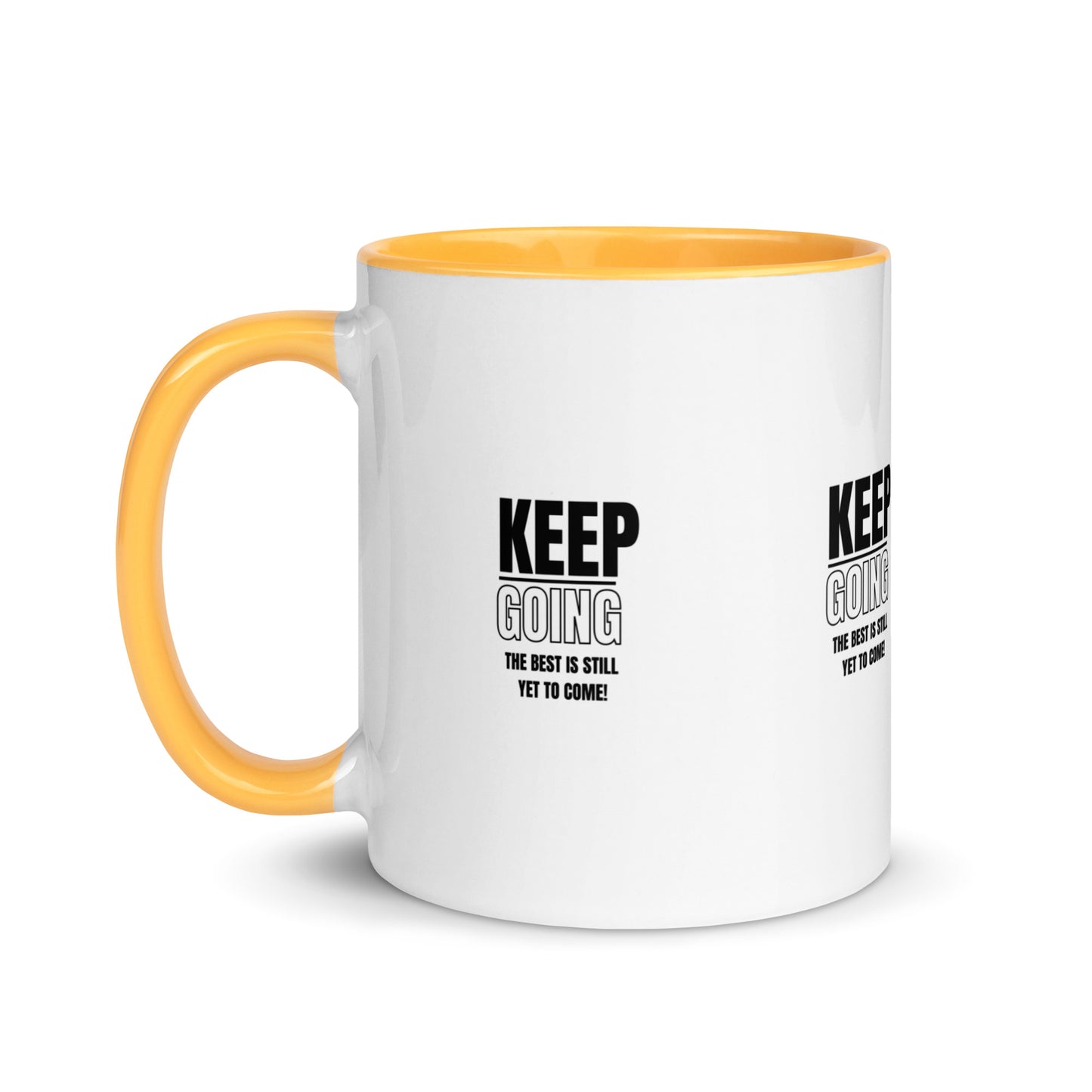 Mug with Color Inside-KEEP GOING