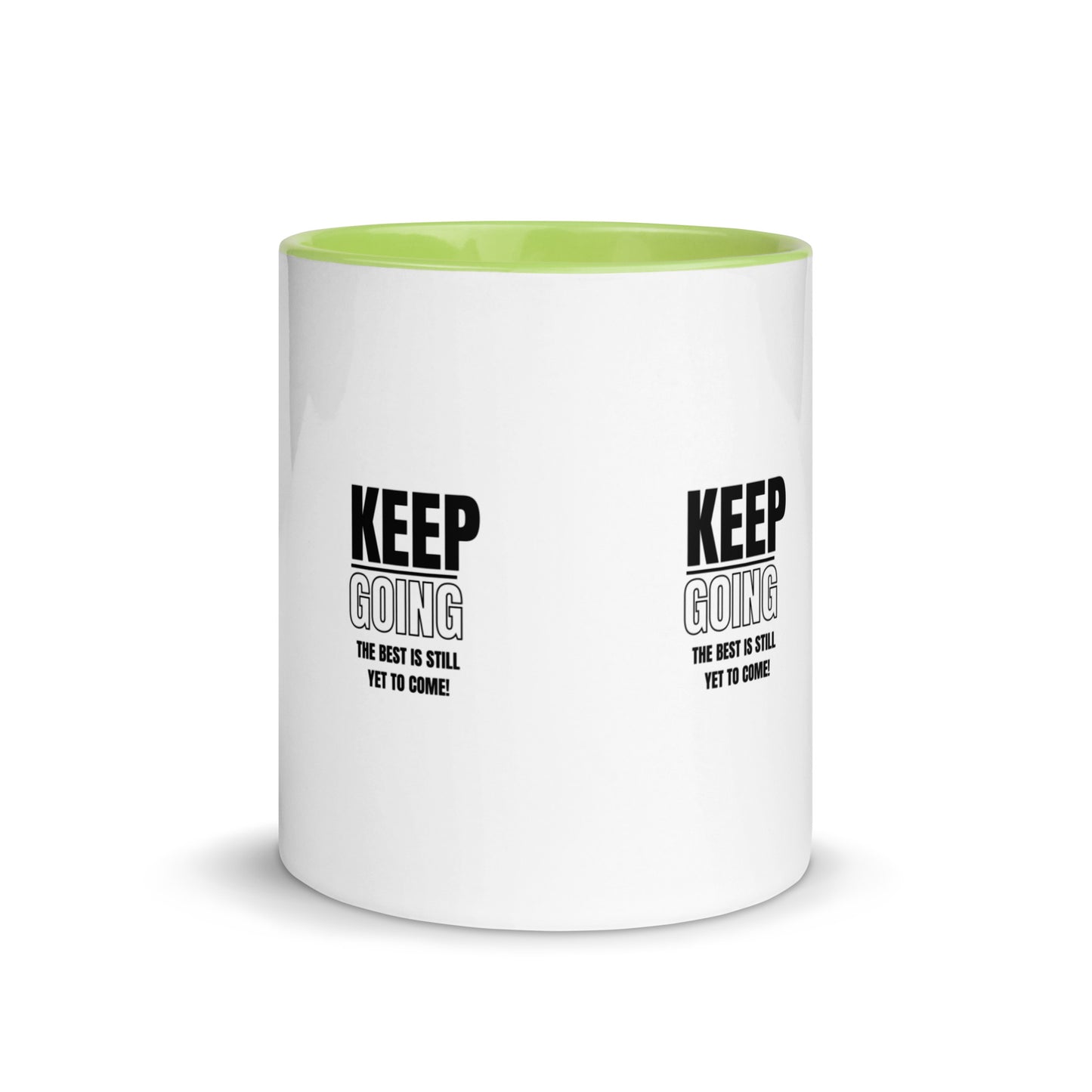 Mug with Color Inside-KEEP GOING