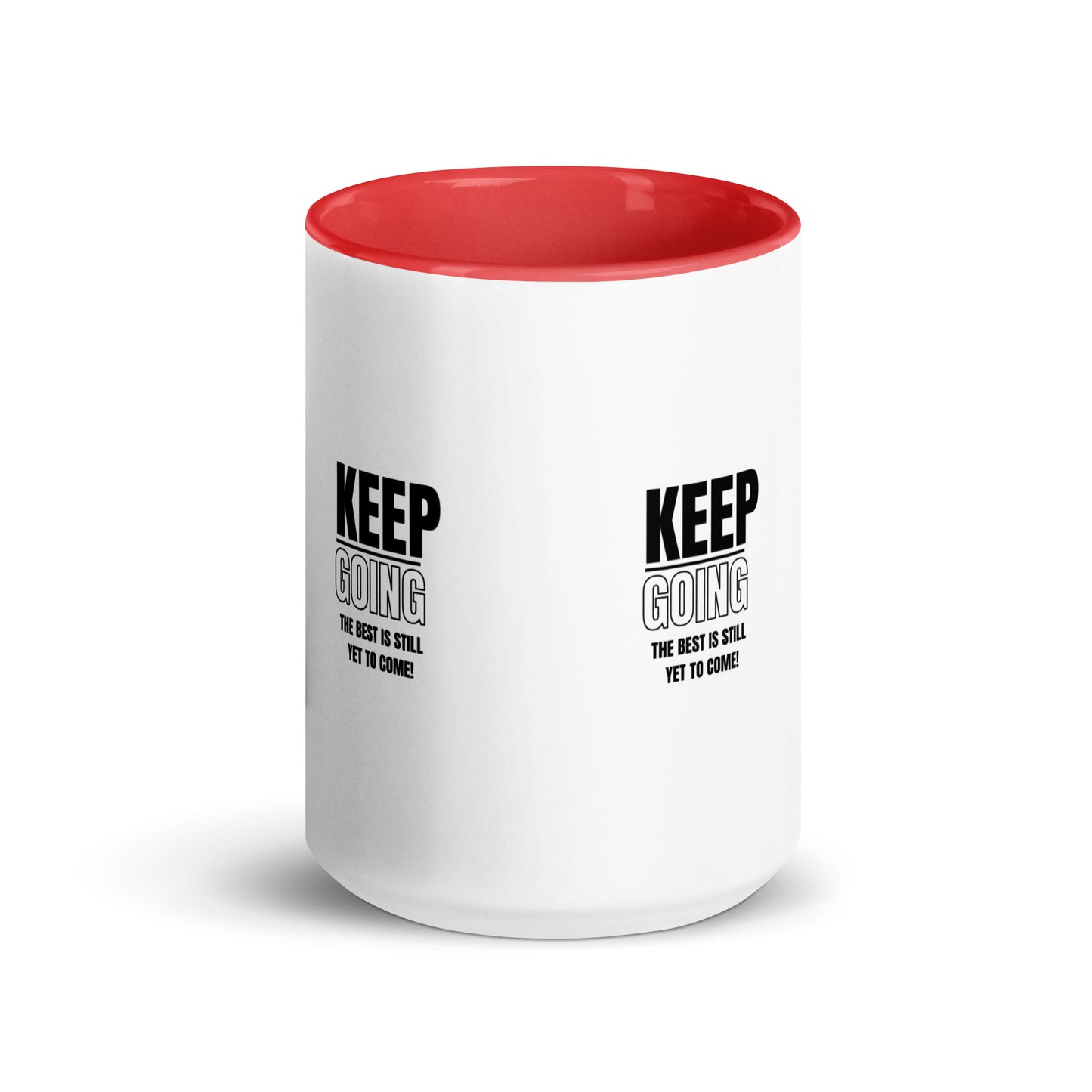 Mug with Color Inside-KEEP GOING