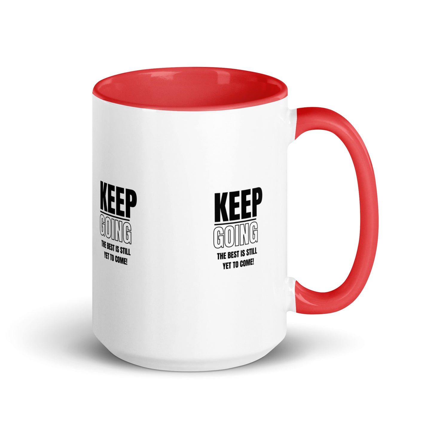 Mug with Color Inside-KEEP GOING