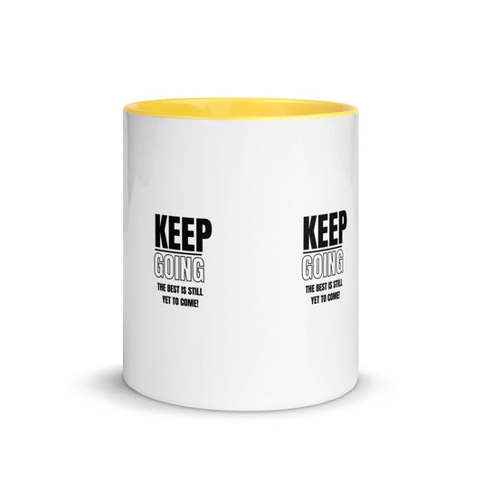 Mug with Color Inside-KEEP GOING