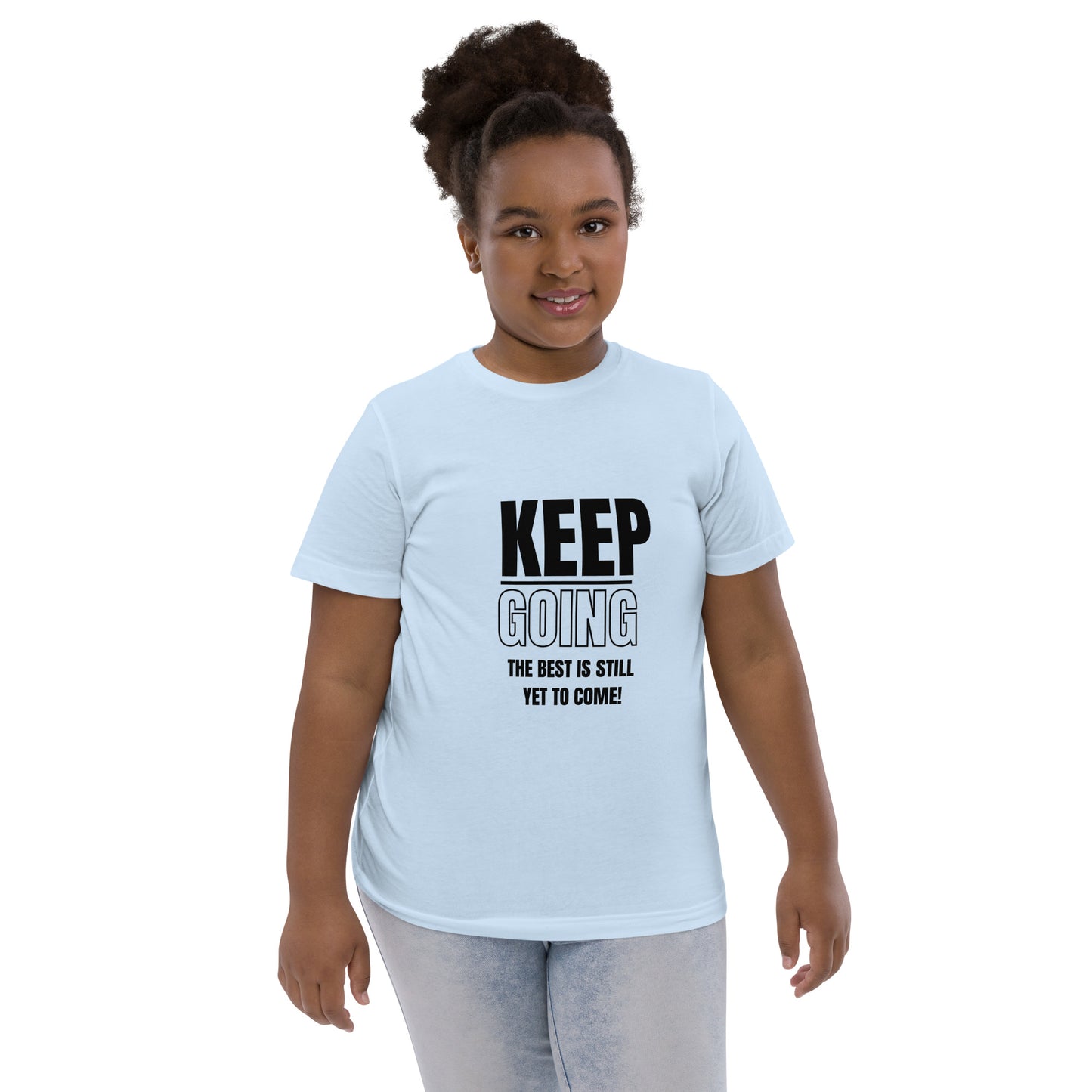 Youth Jersey T-shirt-KEEP GOING