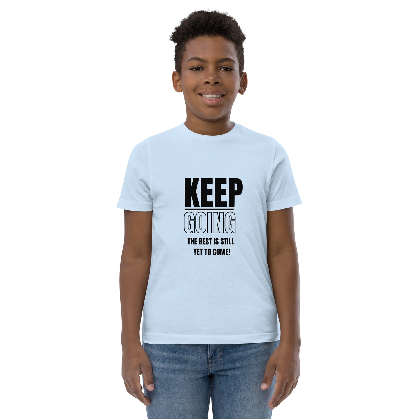 Youth Jersey T-shirt-KEEP GOING