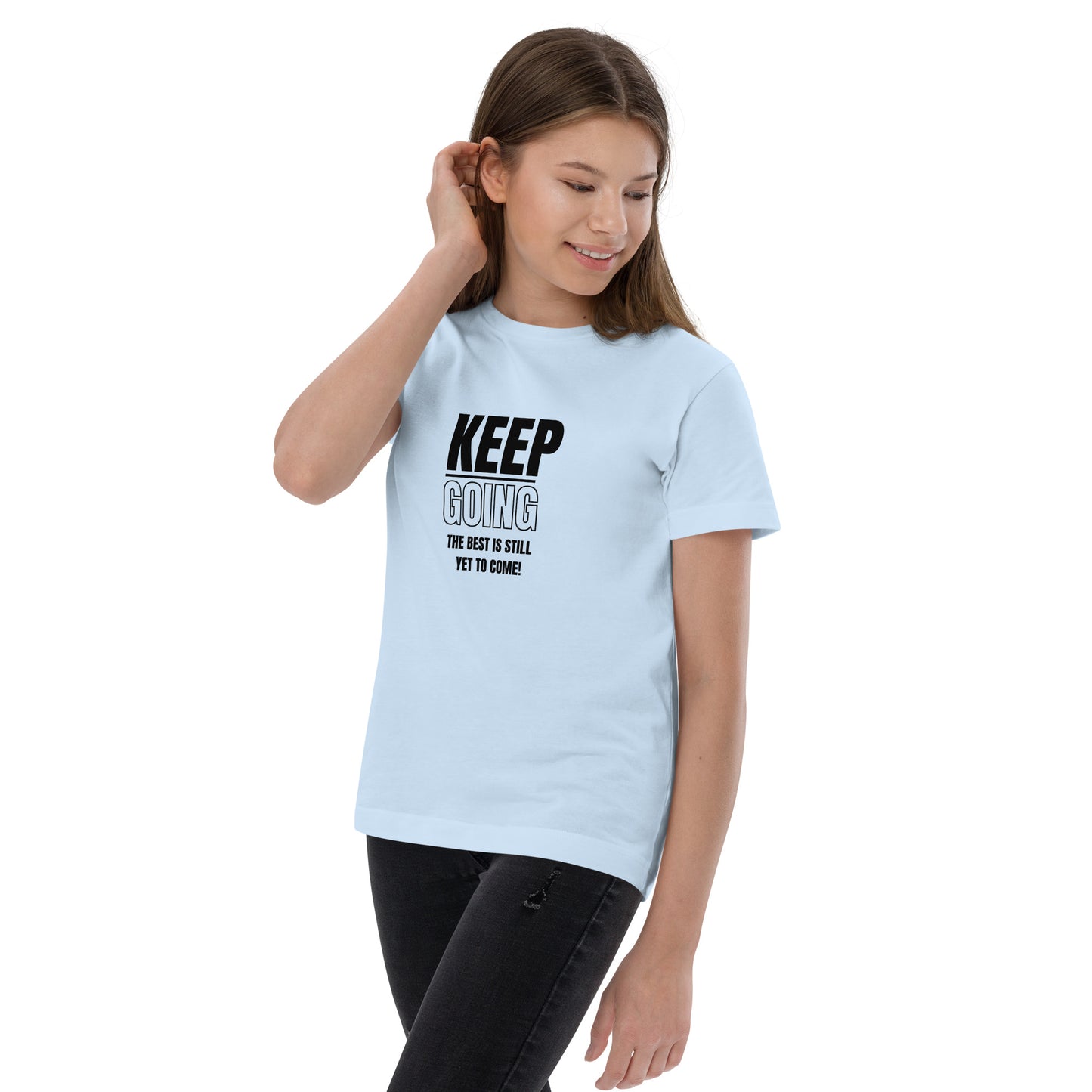 Youth Jersey T-shirt-KEEP GOING