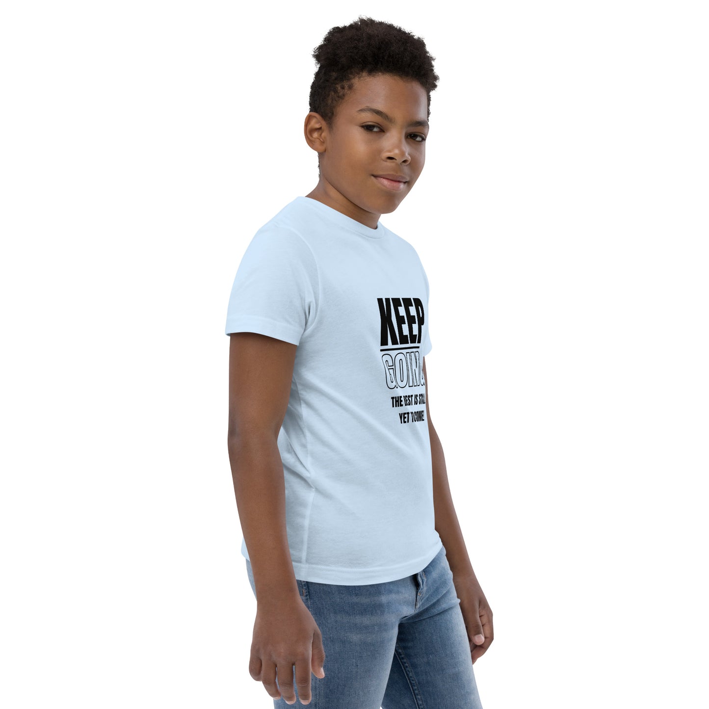 Youth Jersey T-shirt-KEEP GOING