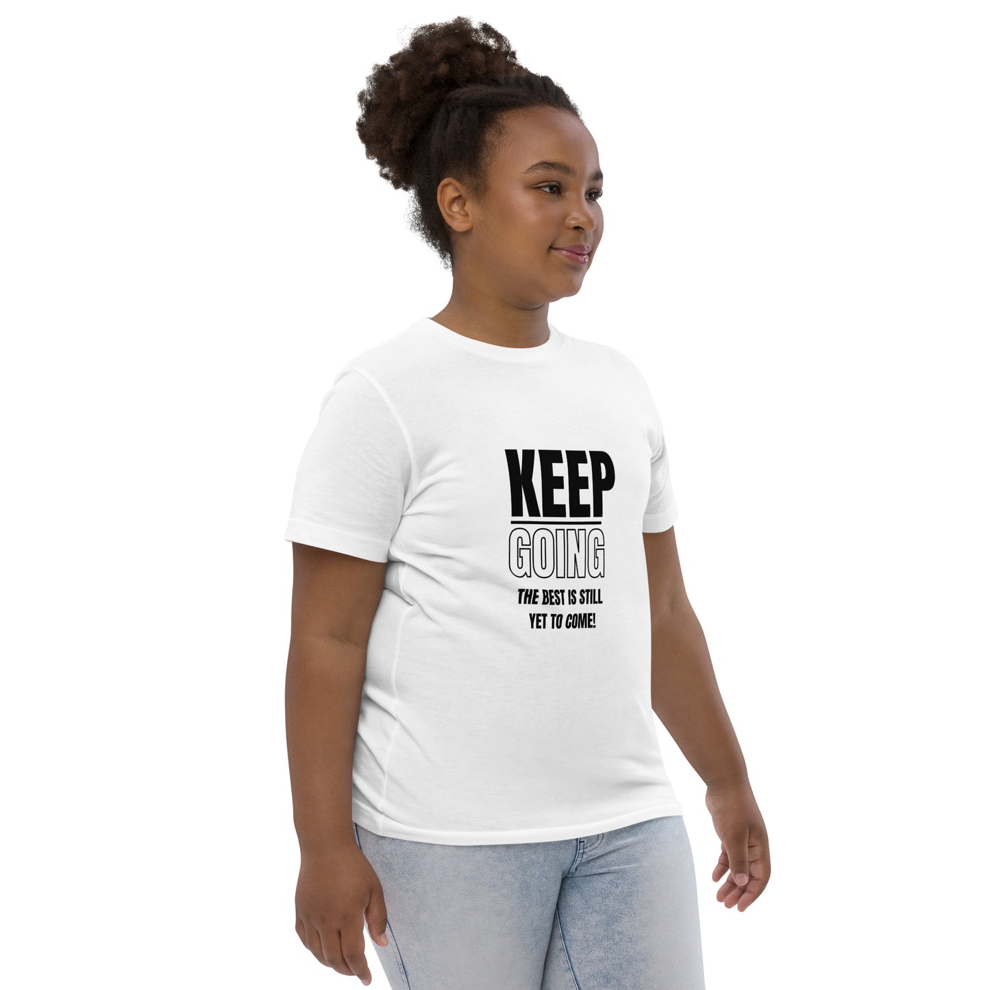 Youth Jersey T-shirt-KEEP GOING