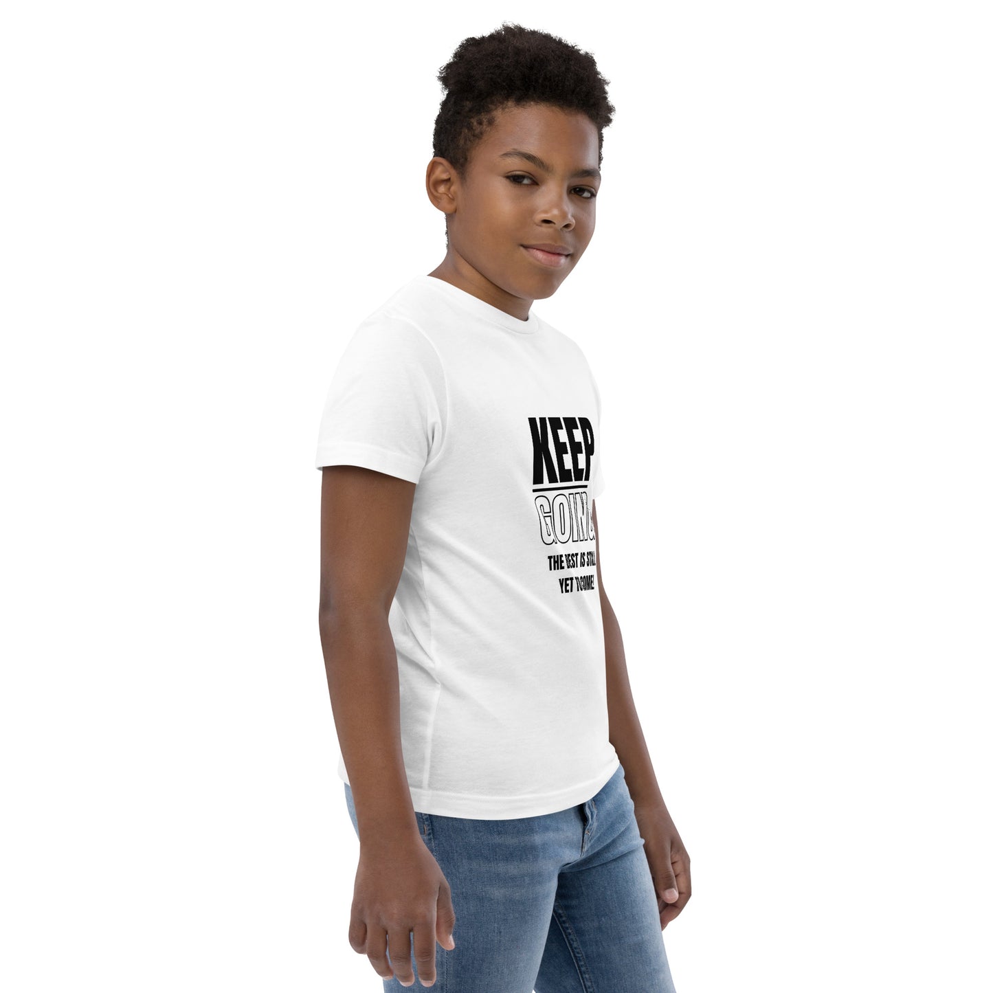 Youth Jersey T-shirt-KEEP GOING