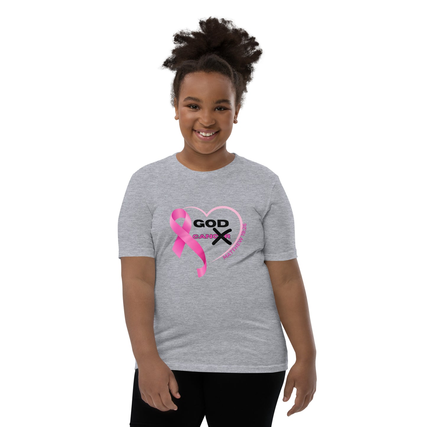 Youth Short Sleeve T-Shirt-GOD CAN