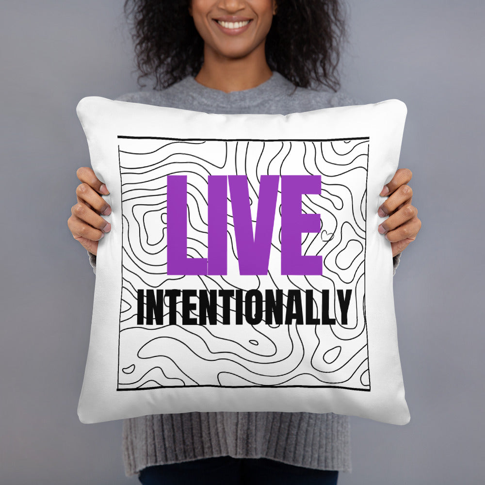 Basic Pillow-LIVE INTENTIONALLY