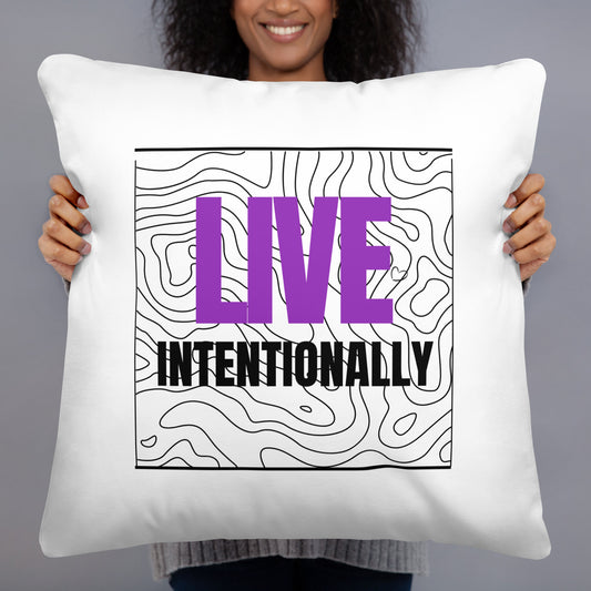 Basic Pillow-LIVE INTENTIONALLY