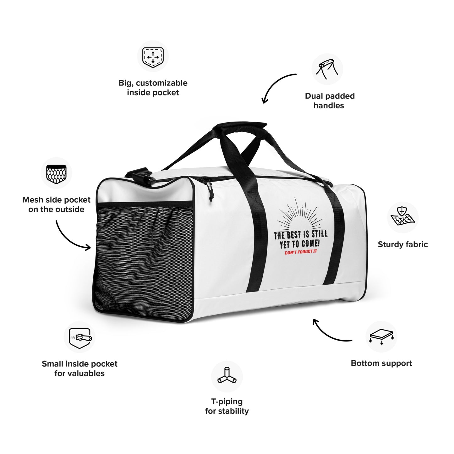 Duffle bag-The BEST is Yet to Come!