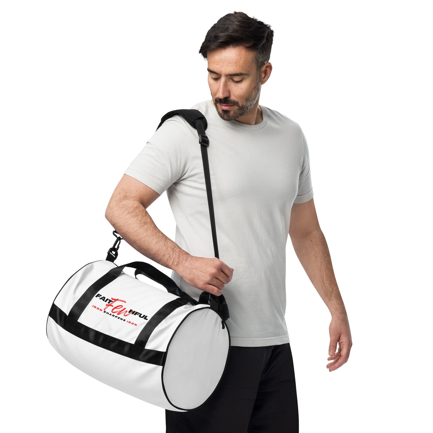 All-over print gym bag-FAITHFUL Few