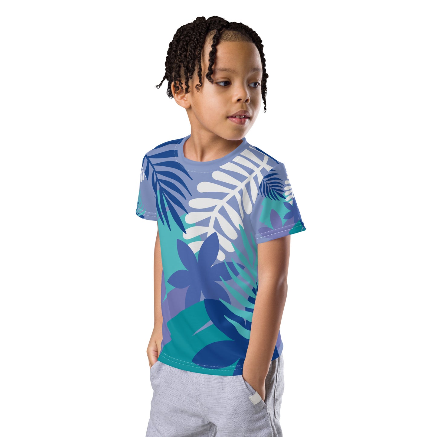 Kids Crew Neck T-shirt-808 Collection