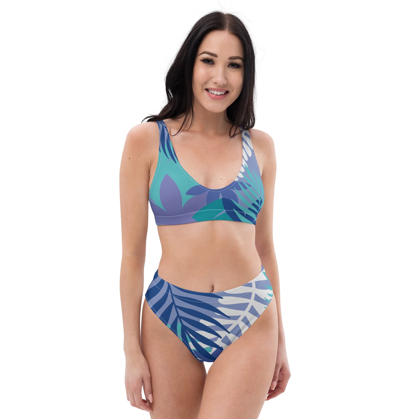 Recycled High-Waisted Bikini-808 Collection