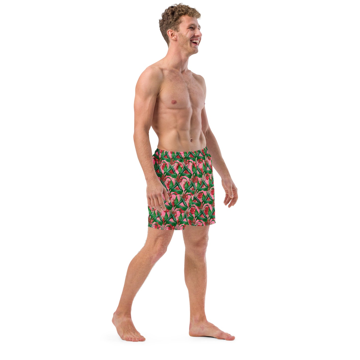 Men's Swim Trunks-808 Collection Floral