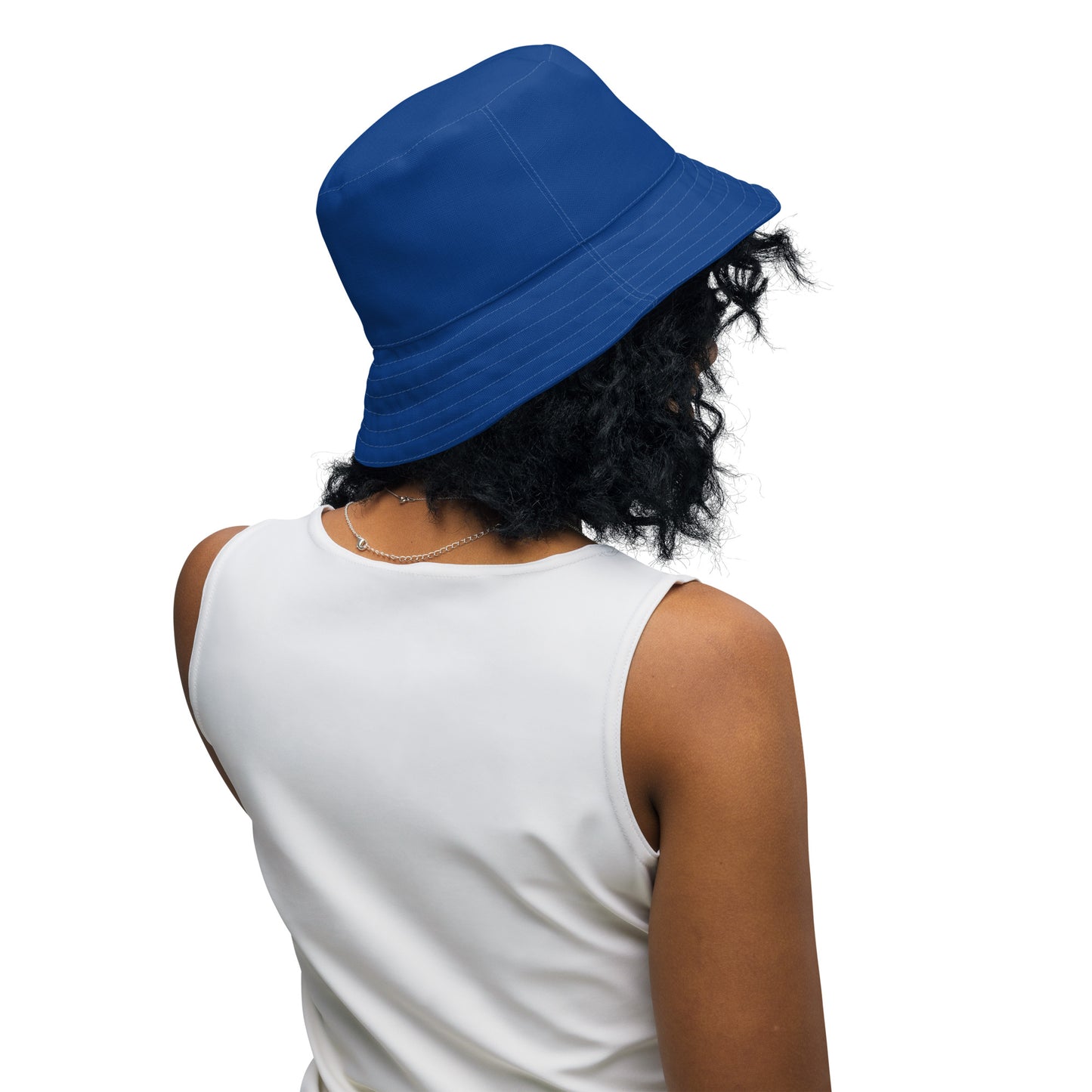 Reversible Bucket Hat-808 COLLECTION (DARK BLUE)