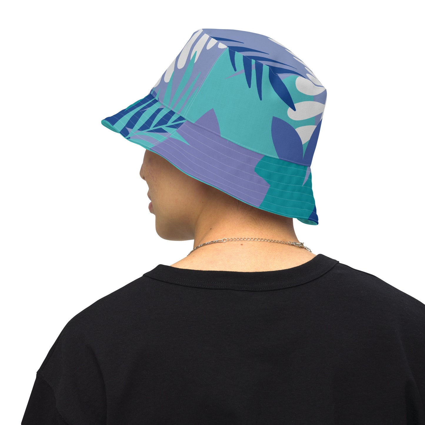 Reversible Bucket Hat-808 COLLECTION (DARK TURQUOISE)