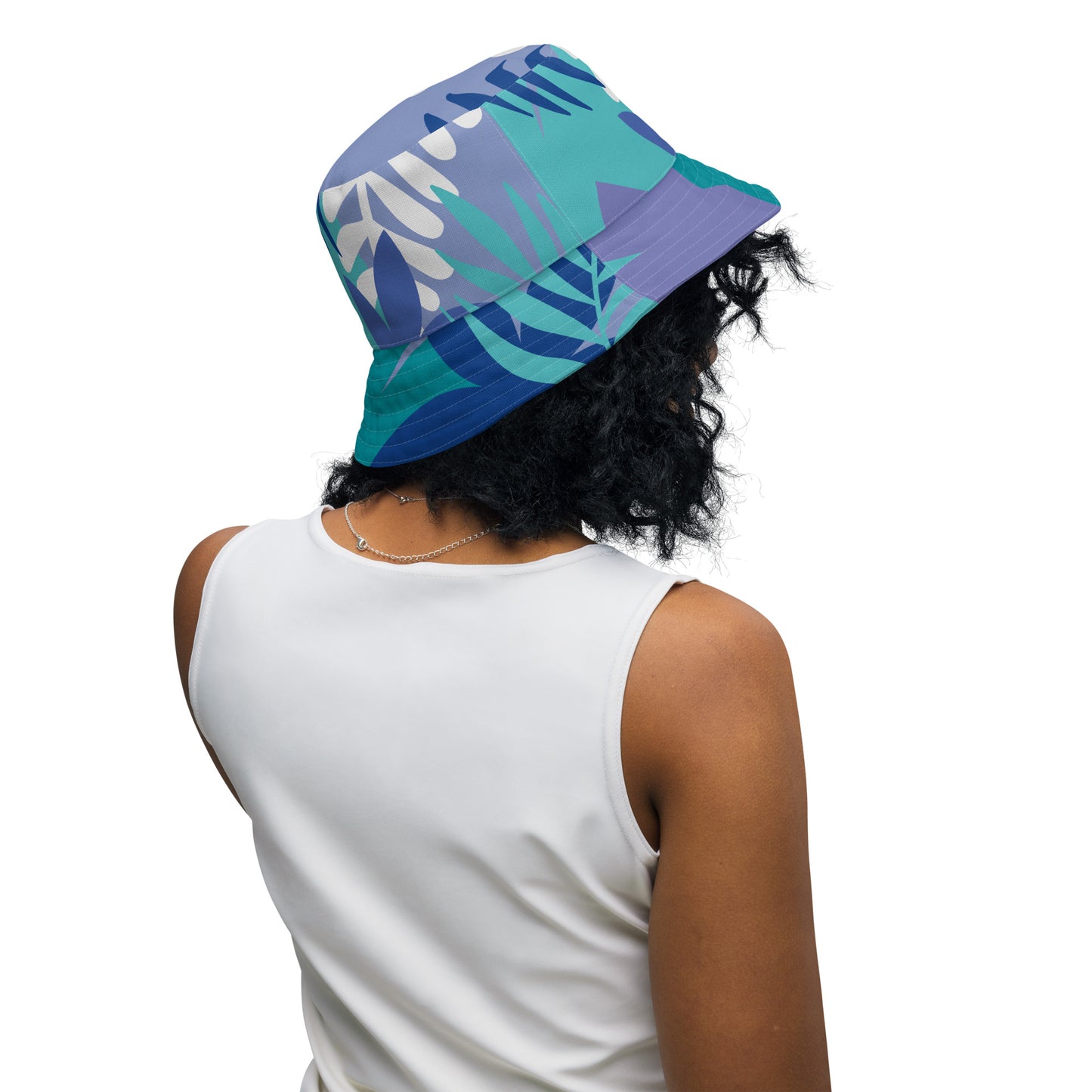 Reversible Bucket Hat-808 COLLECTION (DARK BLUE)