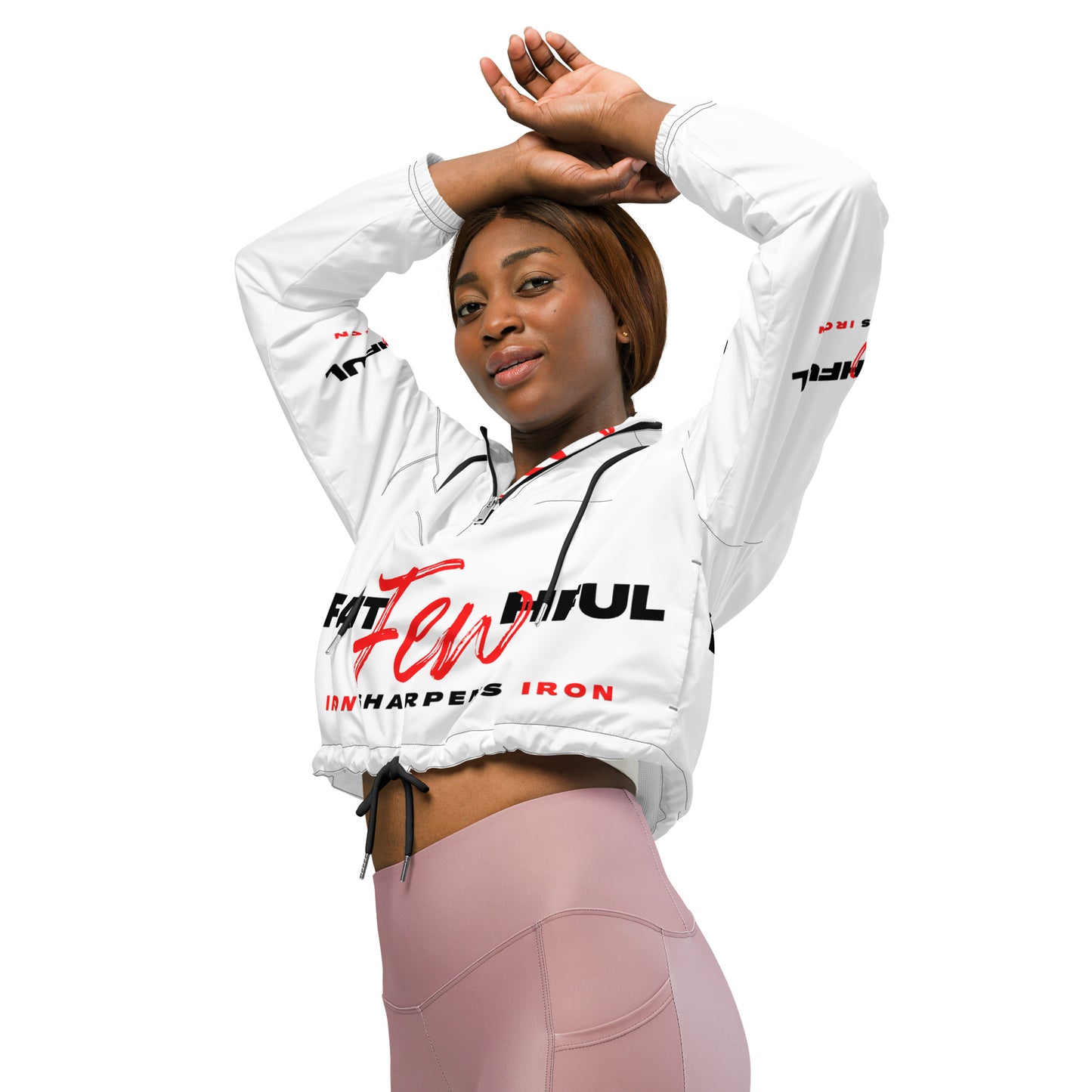 Women’s Cropped Windbreaker-FAITHFUL few