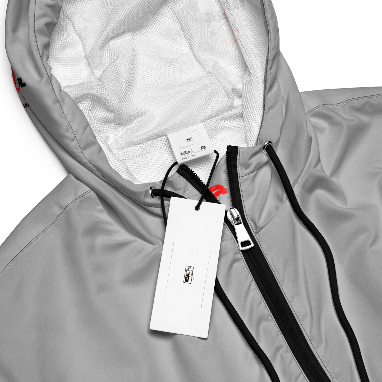 Women’s Cropped Windbreaker-theFAITHFULfew (GREY)