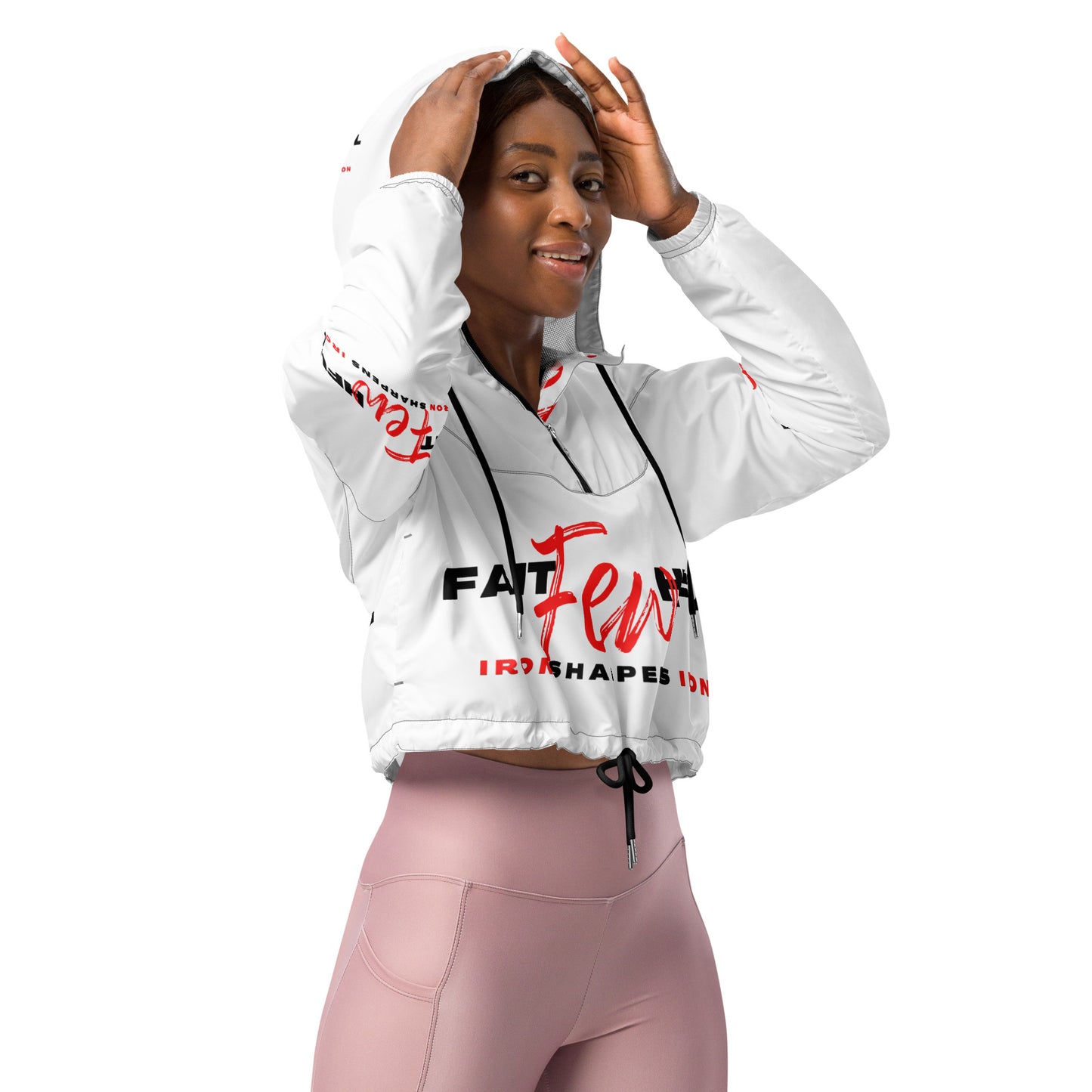 Women’s Cropped Windbreaker-FAITHFUL few