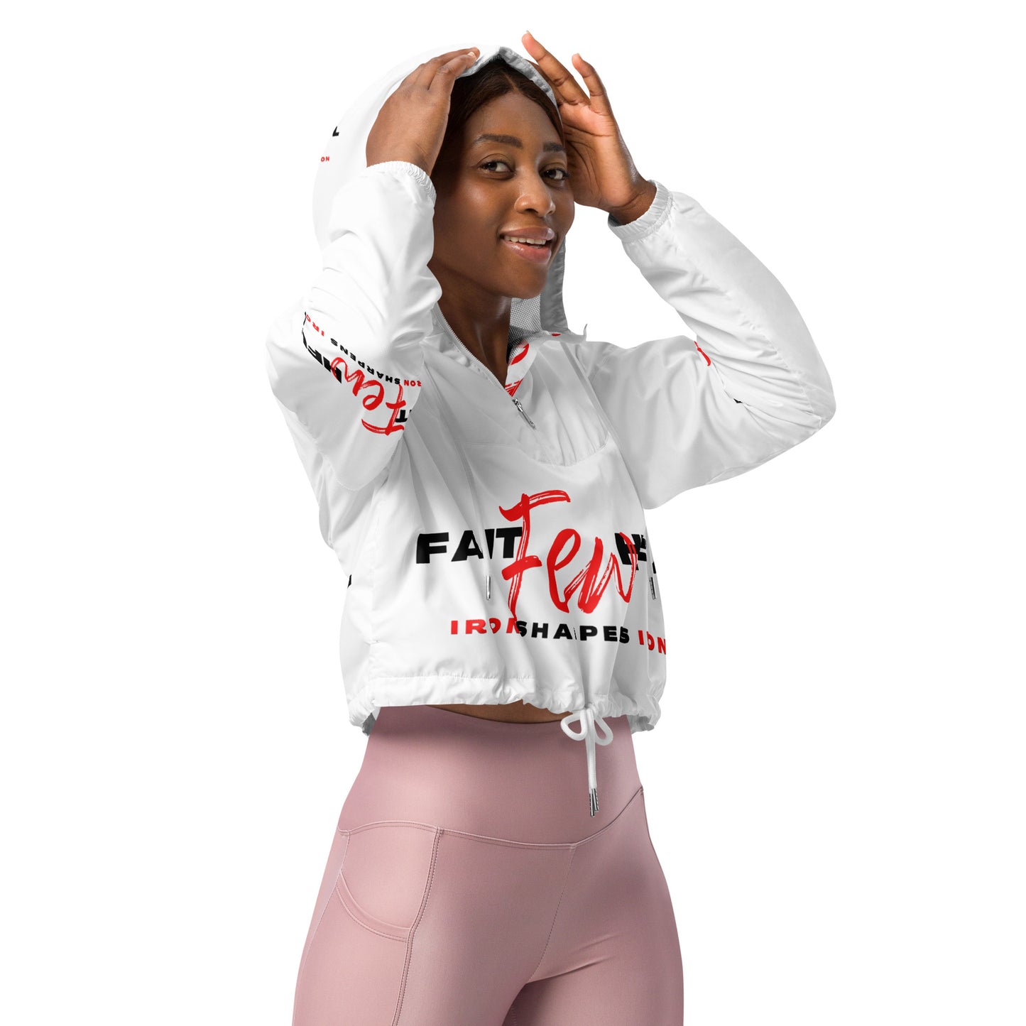 Women’s Cropped Windbreaker-FAITHFUL few