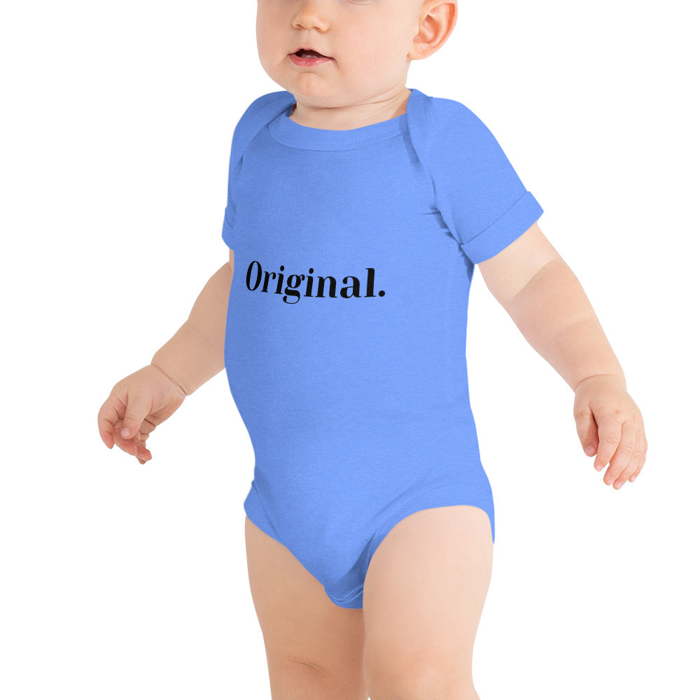 Baby short sleeve one piece-Original (Black Font)