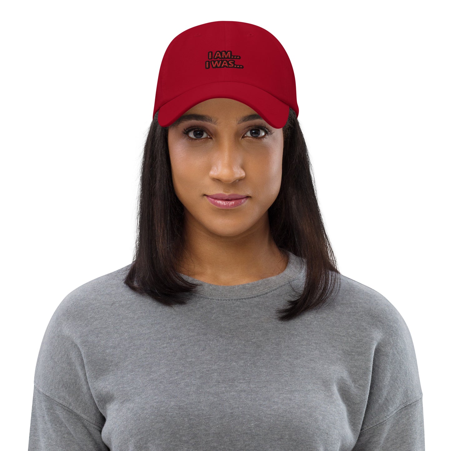 Dad hat (Unisex)-I AM... and I WAS...