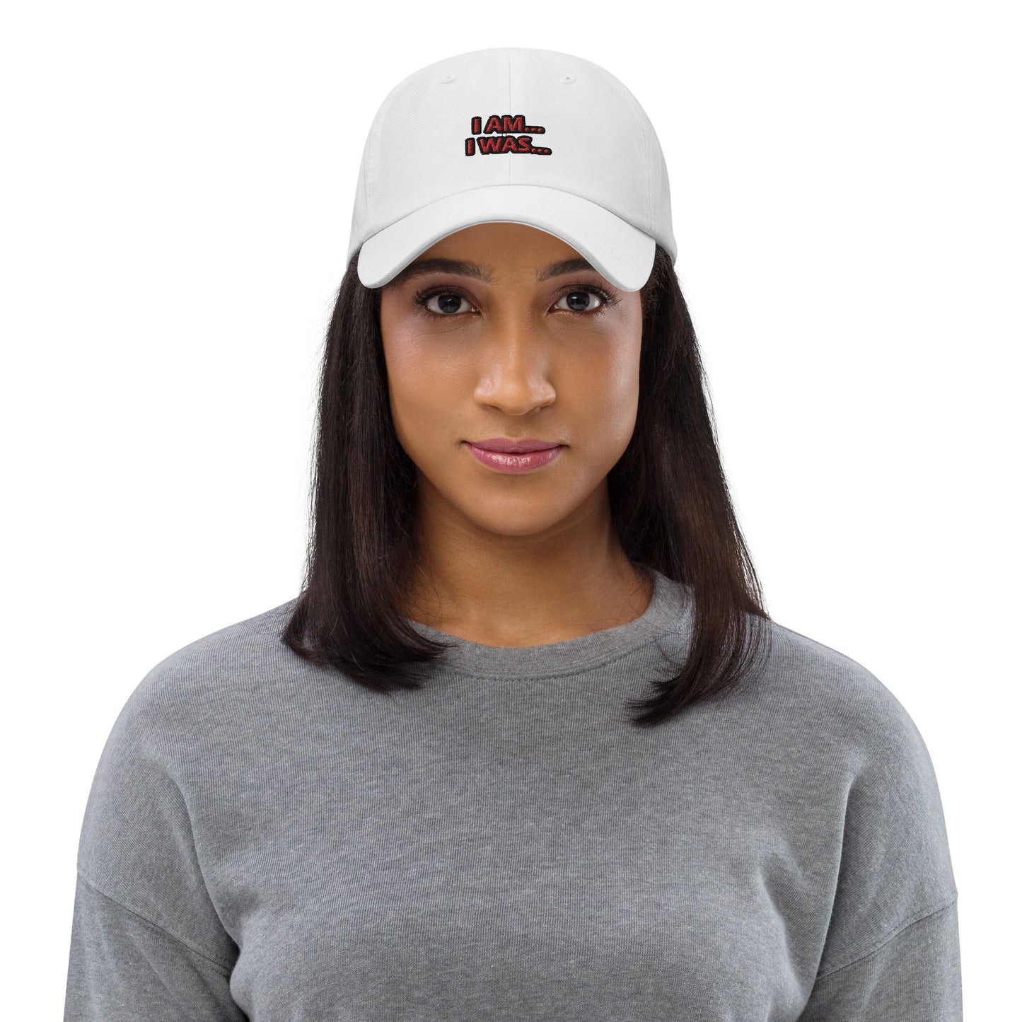 Dad hat (Unisex)-I AM... and I WAS...