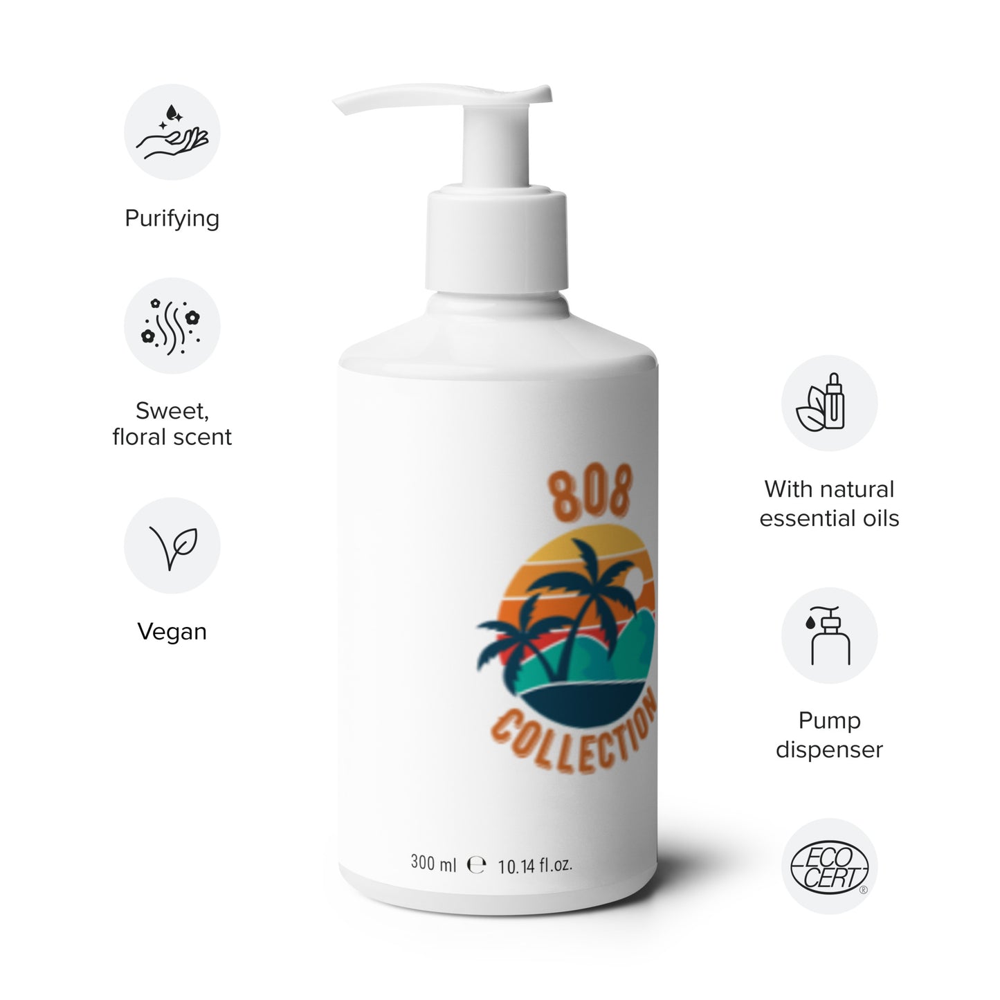 Floral hand & Body Wash-808 Collection