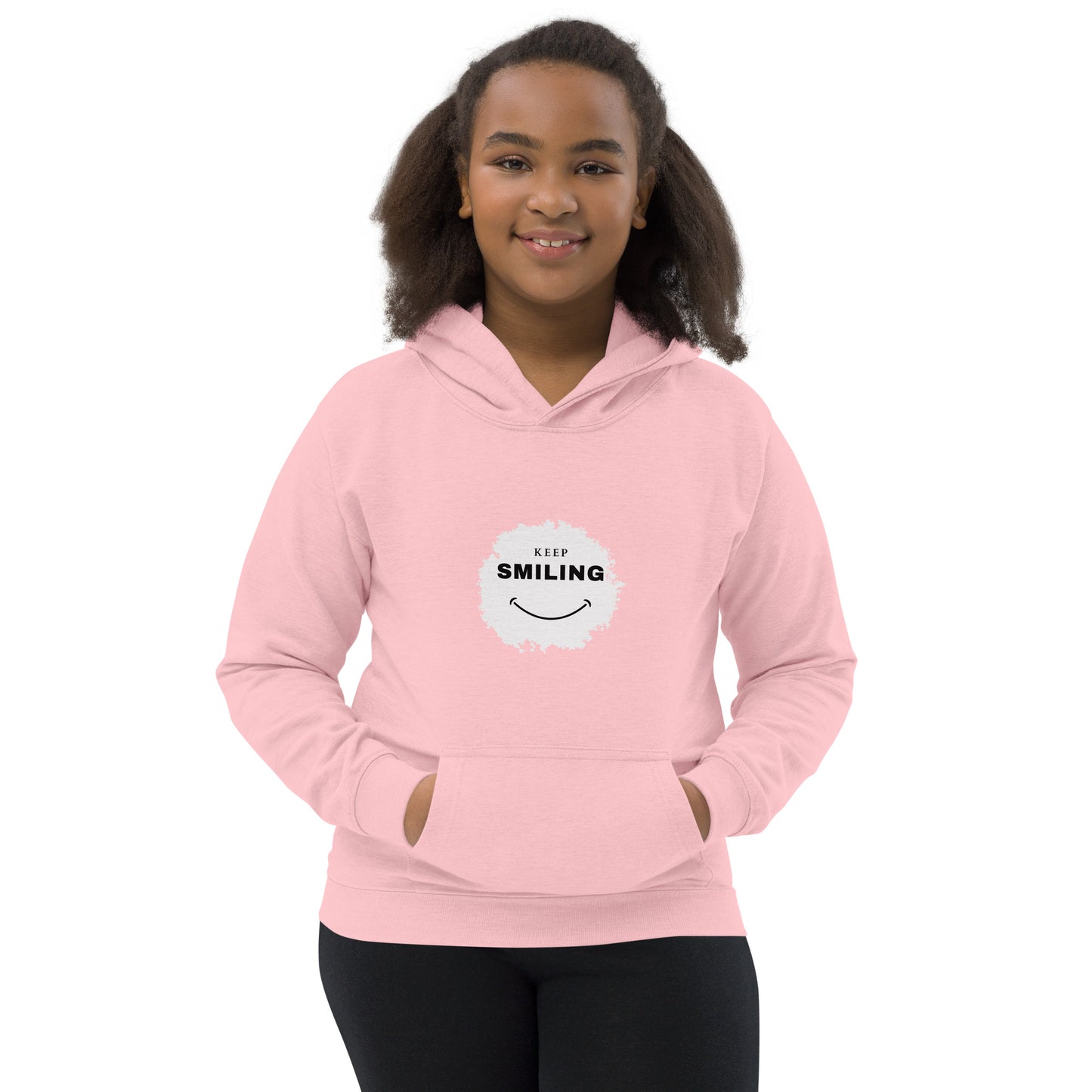 Kids Hoodie-KEEP SMILING