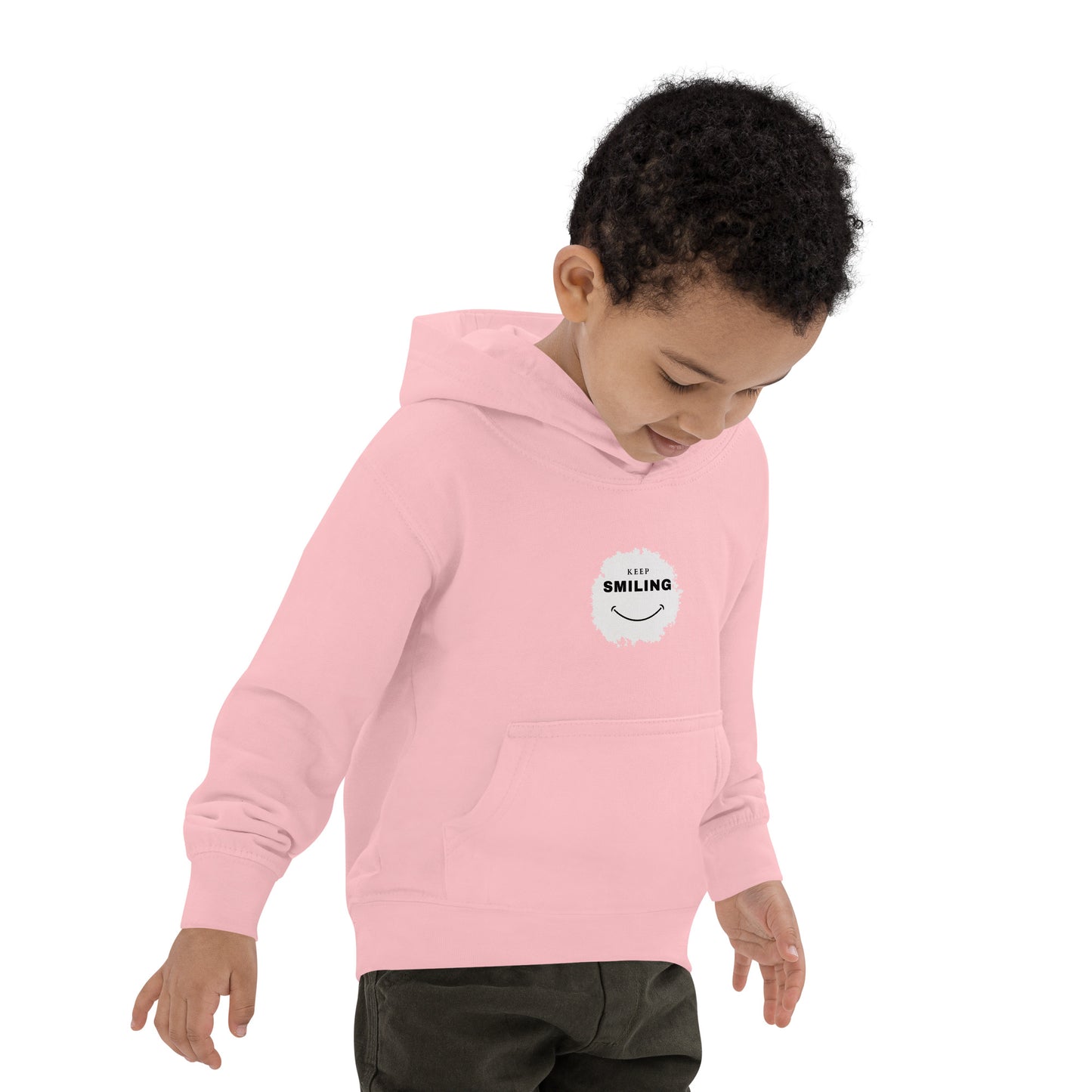 Kids Hoodie-KEEP SMILING