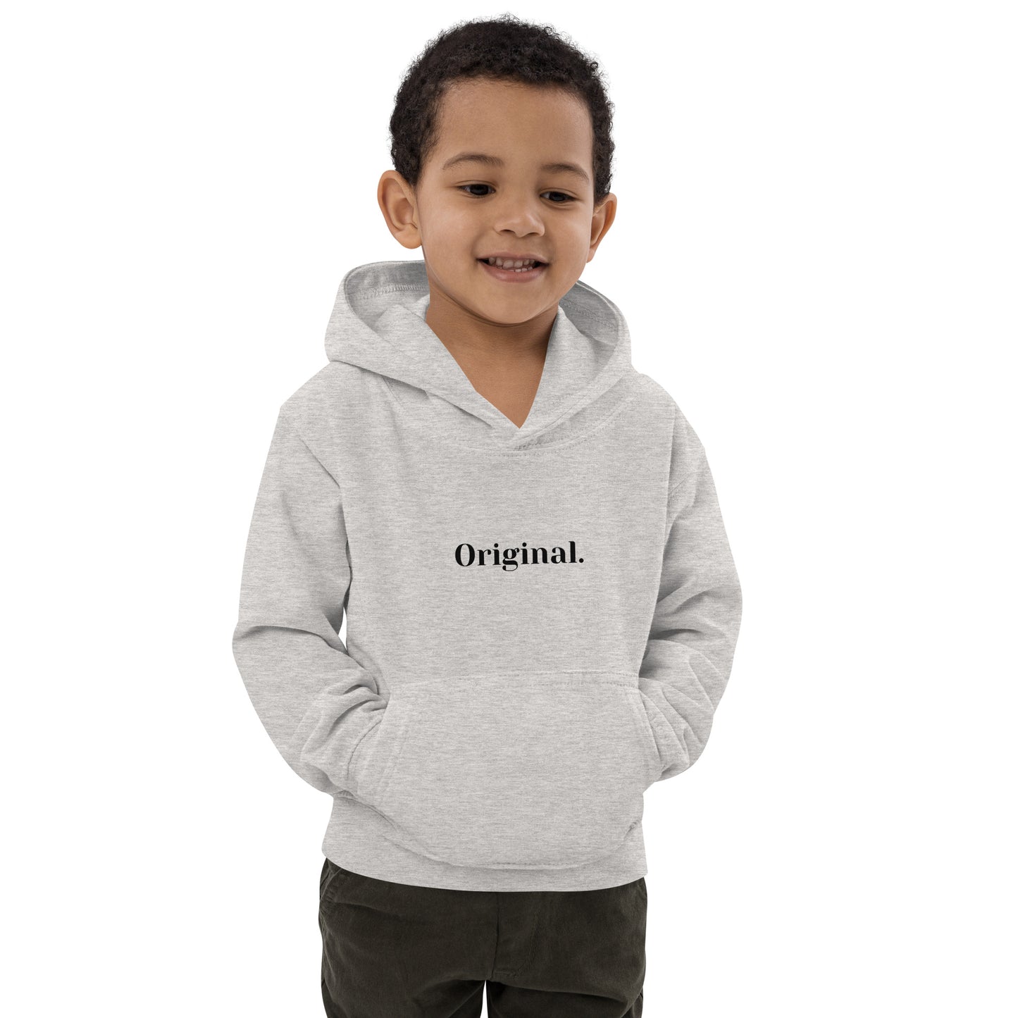 Kids Hoodie-Original (Black Font)