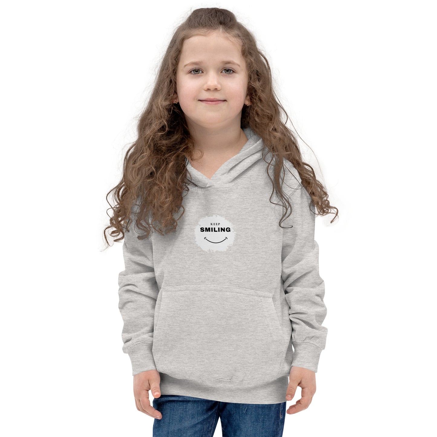 Kids Hoodie-KEEP SMILING