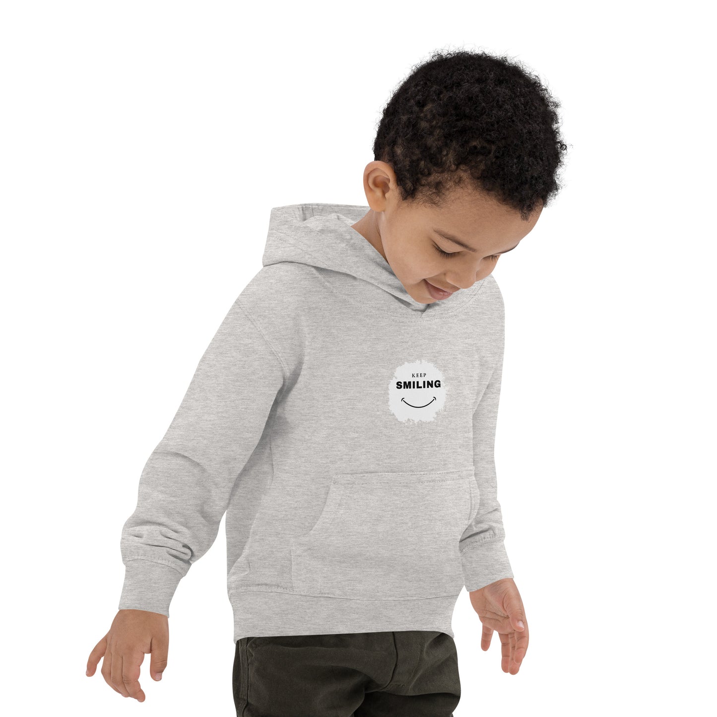 Kids Hoodie-KEEP SMILING